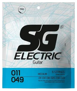 SG Encordoamento Guitarra 011 SG 5160