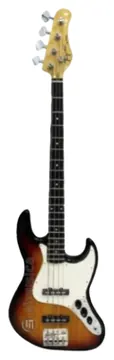 Tagima Contra-Baixo Passivo de 4 Cordas Tagima TW-73 - Modelo Sunburst com Escudo Arctic White (Escala Escura) SB/AWH
