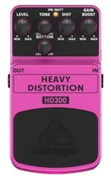Behringer HD300 Heavy Metal Distortion Effects Pedal