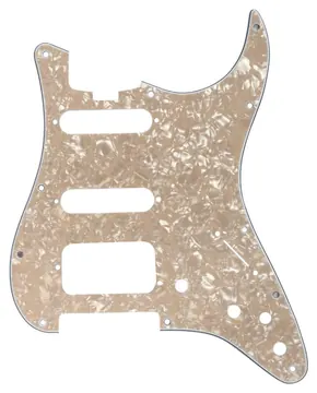 D"Andrea DAndrea Battipenna Strato Style HSS Vintage Pearl DPP-ST-VNP-HSS