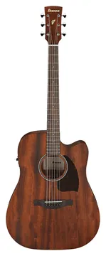 Ibanez PF12MHCE - Open Pore Natural - Electro Acoustic Guitar