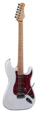 Eko ST 451 TRASPARENT WHITE Chitarra Elettrica Serie TRIBUTE 400 22T Bianco