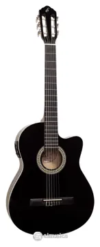 Giannini Start NF14 Eletroacústico Cordas Nylon Cor Preto (BK)