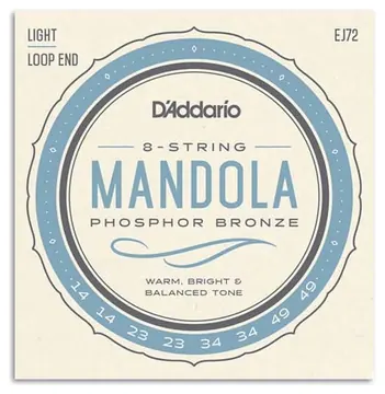 Jogo de Cordas Daddario EJ72 para Bandola 014 049