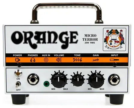 Orange Micro Terror Head MT20 Preamplific. Valvolare x Chitarra da 20W, Bianco