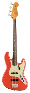 Fender Vintera II '60s Jazz Bass touche palissandre Fiesta Red