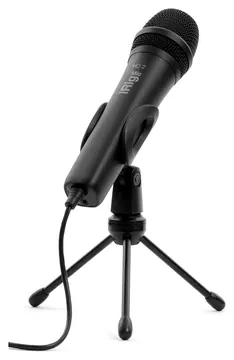 IK Multimedia iRig Mic HD 2 - Microfono palmare per sistemi iOS/PC/MAC