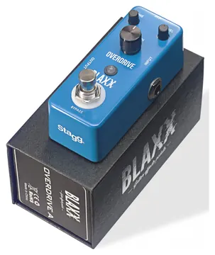 Blaxx Electric Guitar Overdrive Mini Effects Pedal BX-DRIVE A