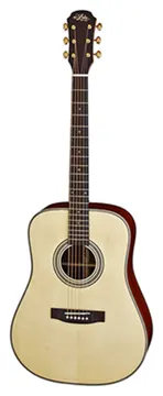 Aria 511 Dreadnought Solid Spruce Mahogany Guitar