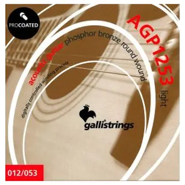 Galli ProCoated Phosphor Bronze String Set Acoustic, AGP1253