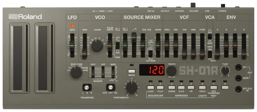 Roland SH-01a BOUTIQUE SYNTHESIZER- GREY