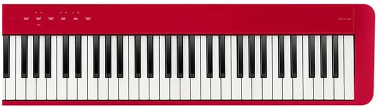 Casio PX-S1100RD Tastiera Digitale Compatta 88 Tasti martelletti sottili, Rosso