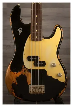 Duesenberg Chris Chaney Bass - Black Distressed Limited Edition
