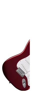Fender Standard Stratocaster MN White Pickguard Candy Cola