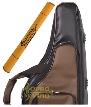 Protection Bags Capa Sax Alto Couro PVC Emb Marrom c/ Pelúcia Alta Qualidade Elegance by Protection Bags