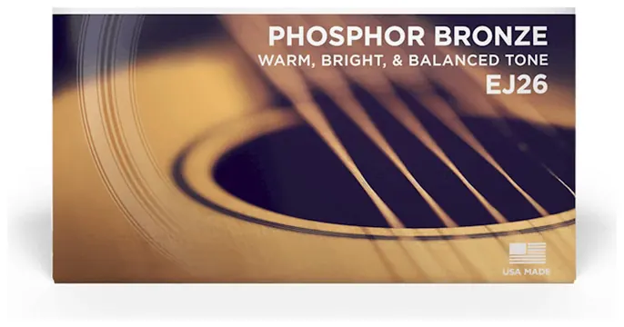 D'Addario EJ26 Custom Light Gauce Corde Chitarra Acustica 11-52 Phosphor Bronze
