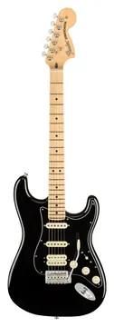 Fender Stratocaster American Professional HSS MN Black 0114922306 - Fender
