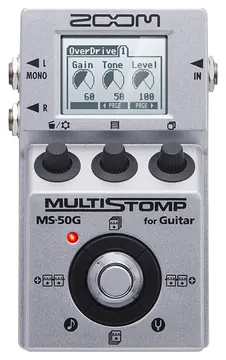 Zoom Pedal Zoom Stompbox MS-50G Multi-Efeitos