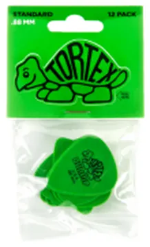 Dunlop Mediators DUNLOP - ADU 418P88 Standard - Player's Pack de 12, 0,88mm
