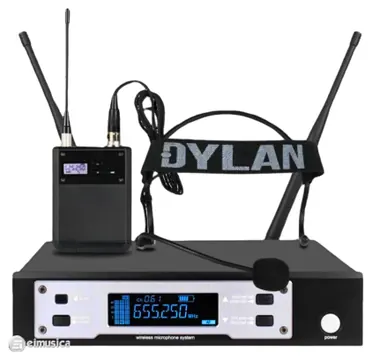 Dylan Microfone Dylan Sem Fio D-9003 S Headset Simples