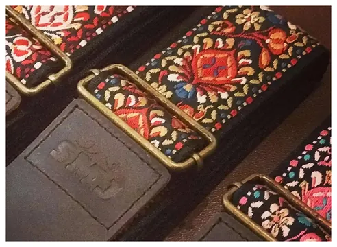 SMJ Reserve Collection "Peacock" Guitar Strap