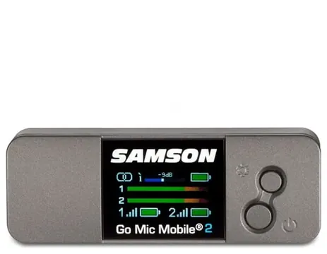 Samson Go Mic Mobile 2 Dual Digital Wireless System für Mobile Video
