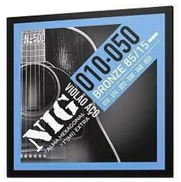 NIG Encordoamento para Violão Aço NIG 0.10