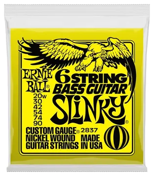 Ernie Ball Bass Guitar Strings 20w-90 Ernie Ball Slinky 6-String 100% Genuine