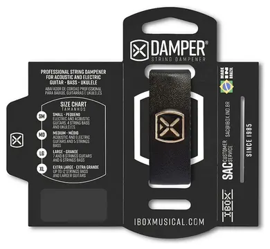 Ibox Damper Abafador Ibox Confort DSSM02 Small Para Instrumento de Cordas