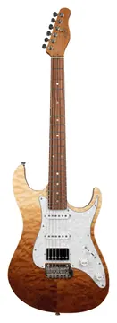 Tagima Strat Modern Stella DW 2S 1H Escala Escura Escudo PW - Transparent Brown Fade
