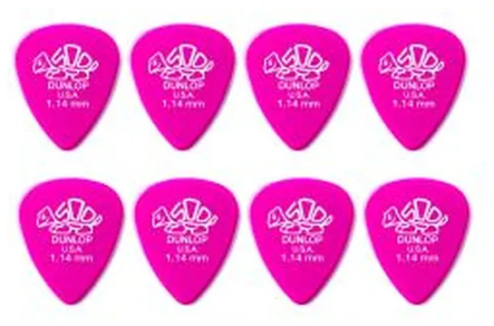 Blister plettri Dunlop 41P1.14 Derlin 500 standard 12pz 1.14mm
