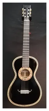 Aria A19C-200N Black Chitarra Classica Nera
