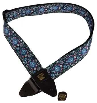 Ernie Ball Jacquard Guitar Strap - Indigo Orchard