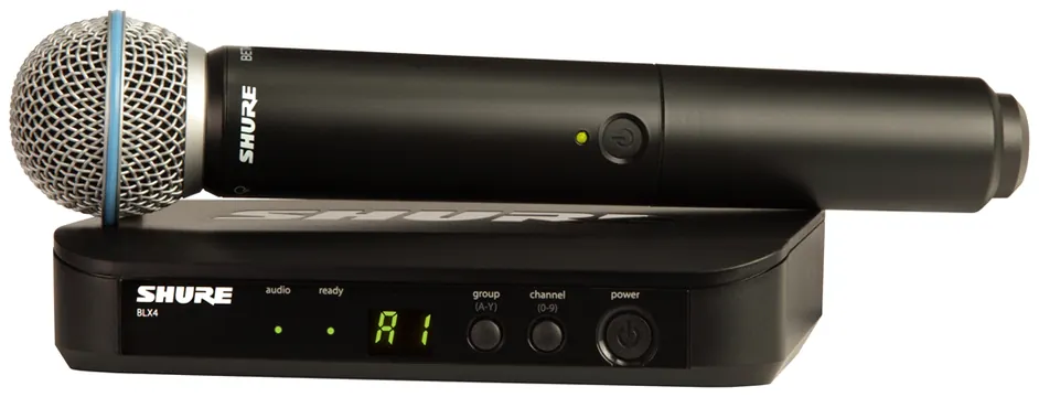 Shure BLX24 - Beta 58A (K14, 614-638 MHz)