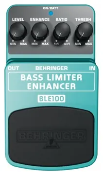 Behringer BLE100 Bass Limiter Enhancer Effetto A Pedale Per Basso