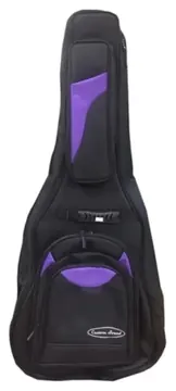 Custom Sound Capa Guitarra Custom Sound GT2 Preta/Roxa
