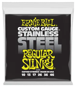 Ernie Ball Stainless Steel Regular Slinky 2246