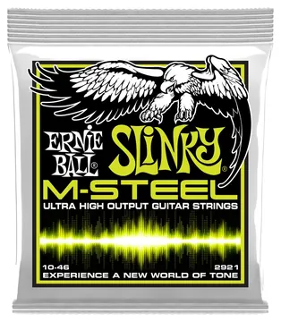 Ernie Ball Electric Guitar Strings 10-46 Ernie Ball Regular Slinky M-Steel 100% Genuine