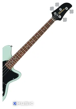 Talman Short Scale TMB30 Bass Guitar, Mint Green