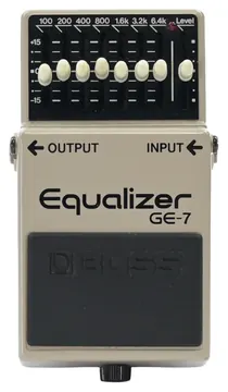 Boss GE-7 Equalizer Made in Japan 1986