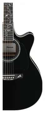 Ibanez AC391RCE Grand Concert Electro Acoustic Black Tree Of Life Inlay