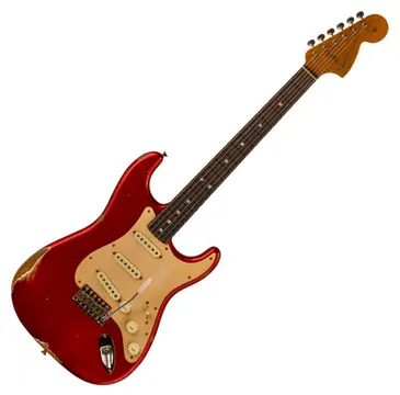 Fender Custom Shop Roasted "Big Head" Stratocaster Relic Candy Apple Red