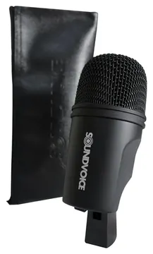 Soundvoice Microfone Soundvoice Para Bumbo De Bateria MB01 Dinâmico