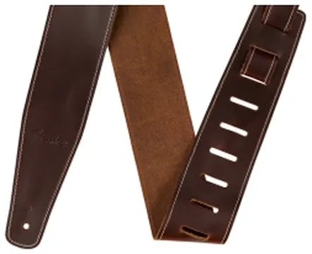 Fender Broken-in Leather Strap Brown