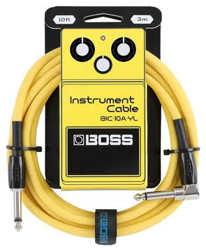 Boss BIC-10A Yellow Cavo per strumenti 3m
