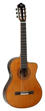 Tanglewood EMDC5 4/4 Classical Cutaway AA Canadian Red Cedar Walnut