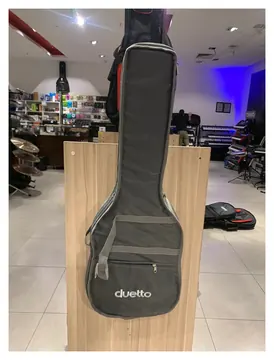 Duetto Musical Capa Para Guitarra Extra Luxo Em Nylon 70 Chumbo