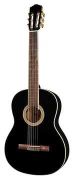 Salvador Cortez CC10 Zwarte Klassieke Gitaar