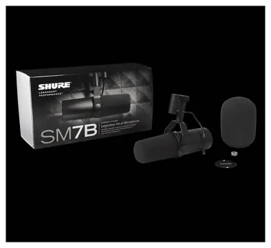 Shure SM 7B Dynamisches Studiomikrofon