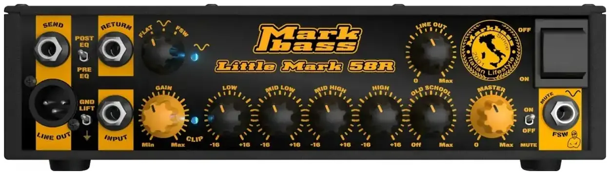 Markbass Little Mark 58 - Testata Per Basso 500W